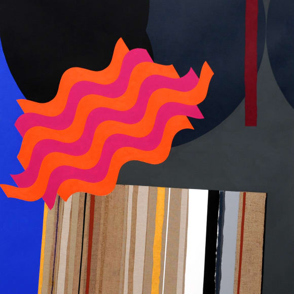 Mohamed Melehi, Untitled 7, 2011-2012