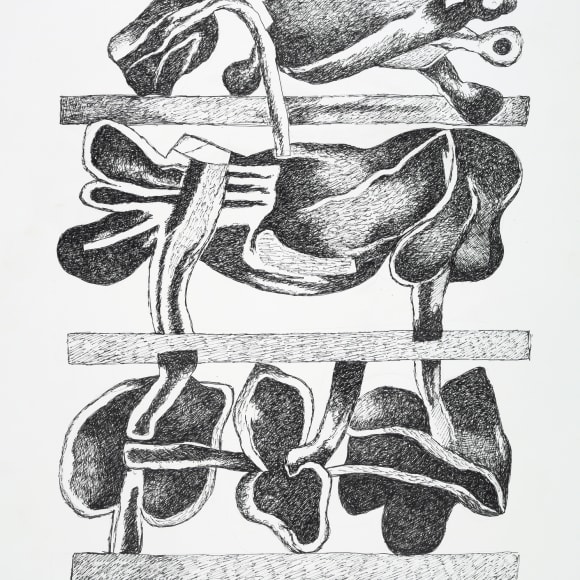 Dia al-Azzawi, Hanging Garden of Babylon, 2013