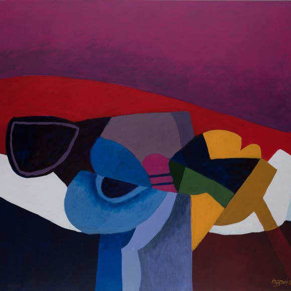 Dia al-Azzawi, After Sunset, 2018