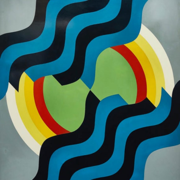 Mohamed Melehi, COMPOSITION, 1978