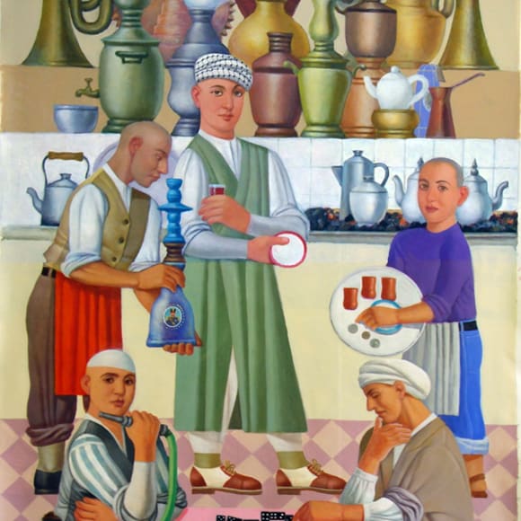 Faisel Laibi, The Coffee Shop, 2015