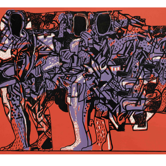 Dia al-Azzawi, Emigrants, 2018-19