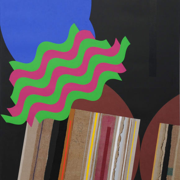 Mohamed Melehi, Untitled 1, 2011-2012