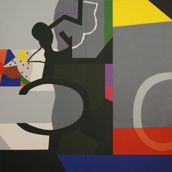 Dia al-Azzawi, Silk Road 4, 2008