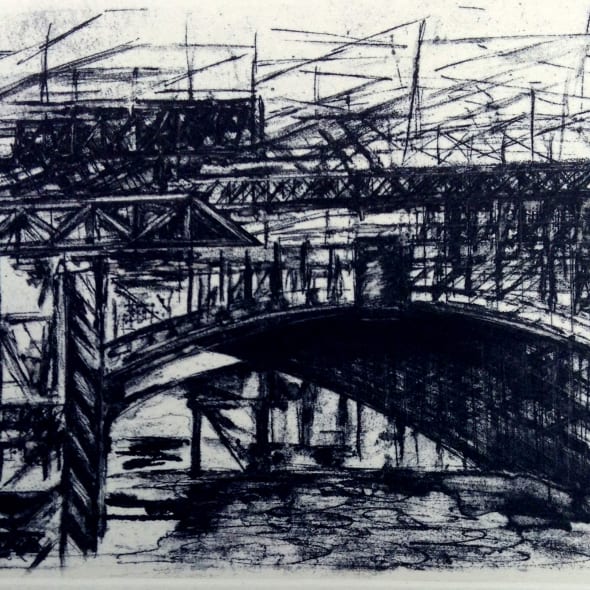 Jackie Newell RE - Blackfriars Bridge One Arch