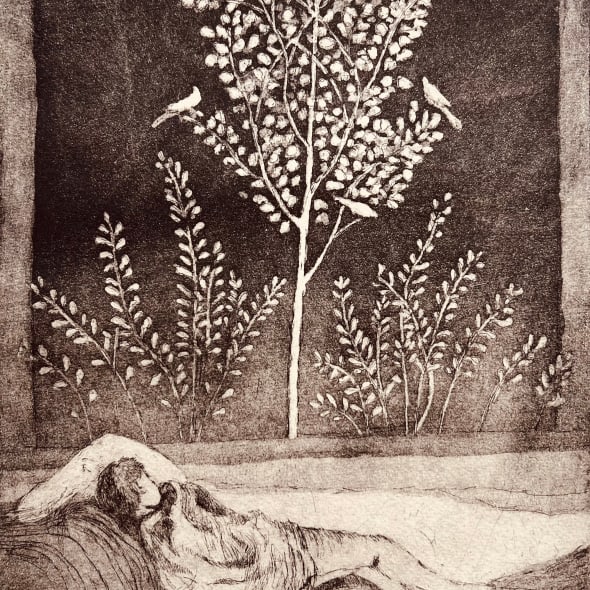 Meg Buick ARE - Asleep in the Garden of Livia