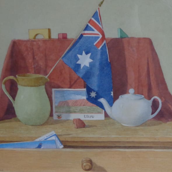 David Payne RWS - Memories of Ayers Rock