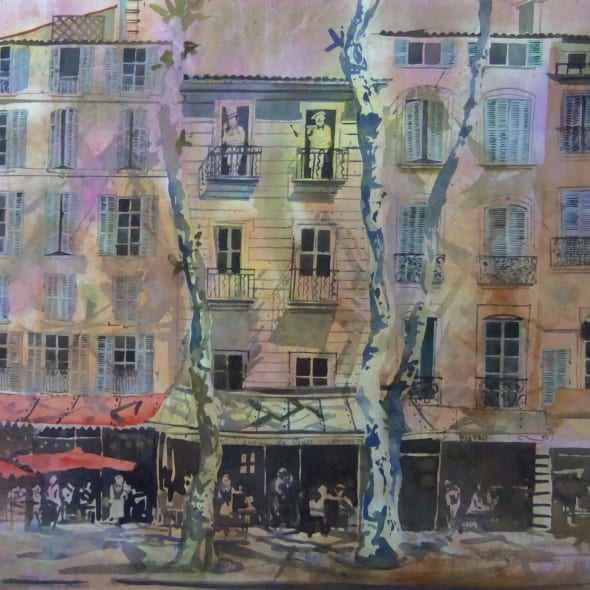 Jenny Wheatley RWS - Café Culture