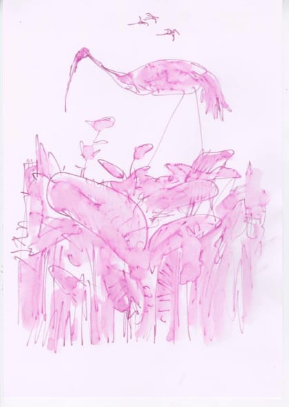 Wading Birds #9, 2021