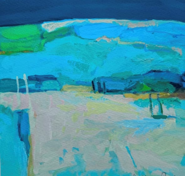 Towards the Blue Hills