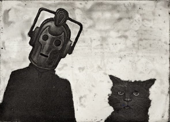 Cyberman and Cat