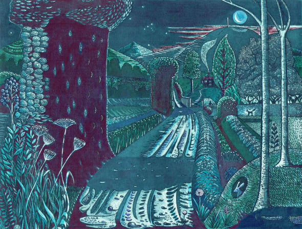 Night on the Lane (Christmas Eve)