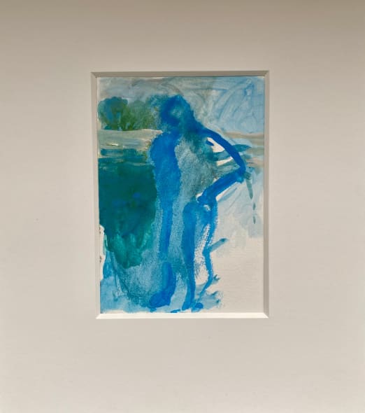 Figure in Blue