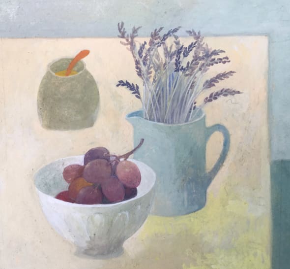 Lavender and grapes