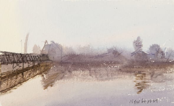 Mist, Hinksey Lake, Oxford
