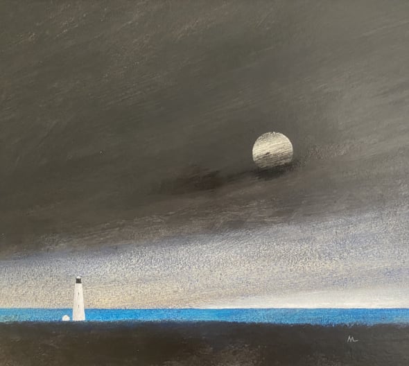 Moon over the Lighthouse