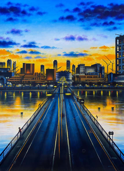 Waterloo Bridge Sunset