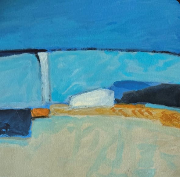 Blue Landscape