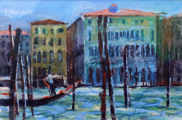 Gondola, Grand Canal, Venice