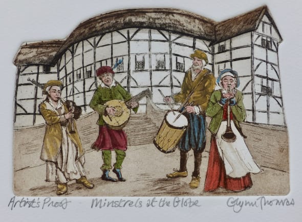 Minstrels at the Globe
