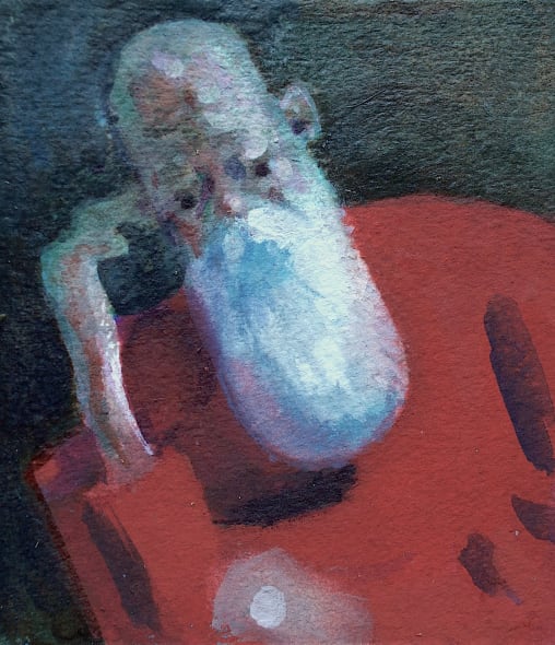 Pensive Santa