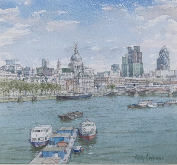 The City from Waterloo Bridge