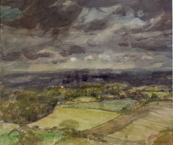 Storm Clouds over the Woodhays