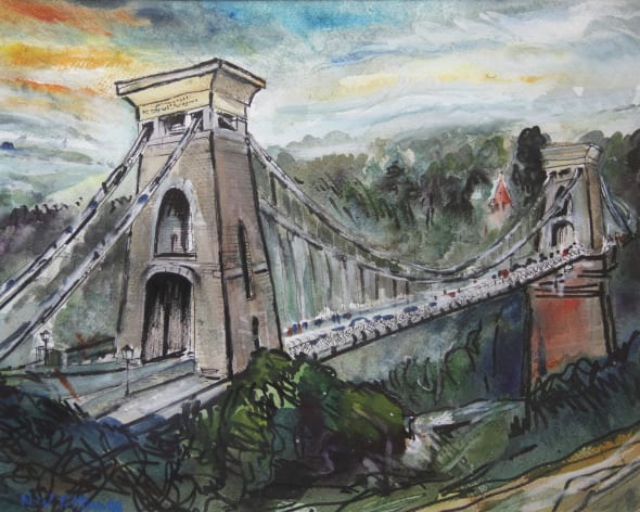 The Clifton Suspension bridge, Bristol, The Worlds First Suspension Bridge