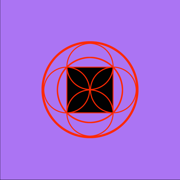 Venusian Window - Ultra Violet and Red