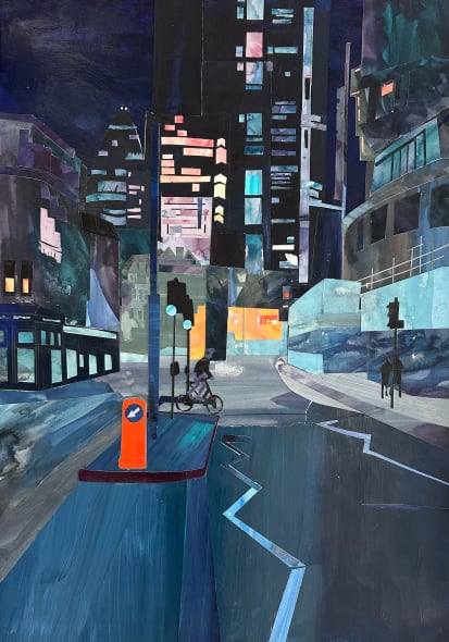 Moorgate at Night, 2024