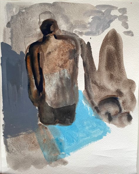 Figures on the Beach