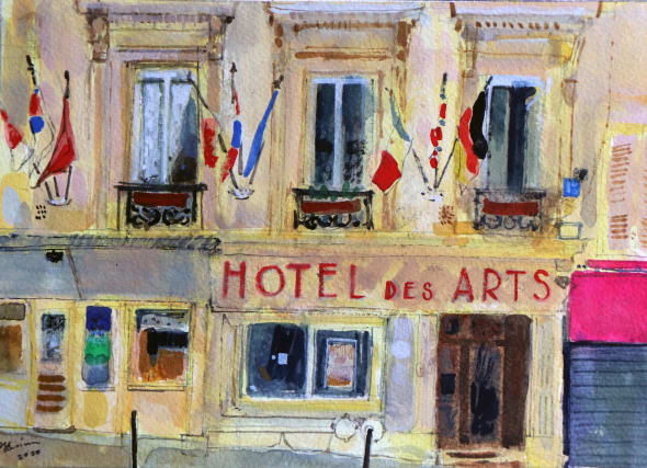 Paris, Hotel des Arts