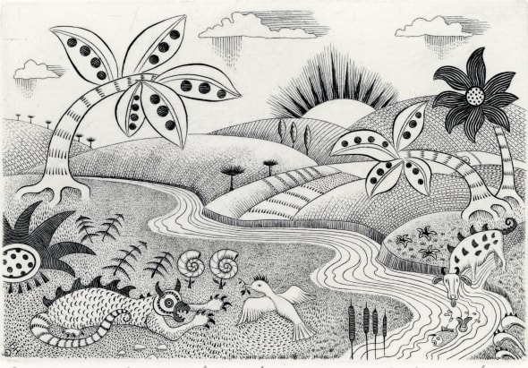 Sunrise over Imagined Land
