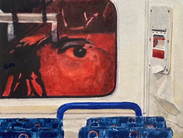 Warhol on the Northern Line