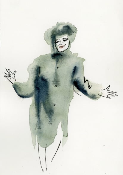Lady in Green