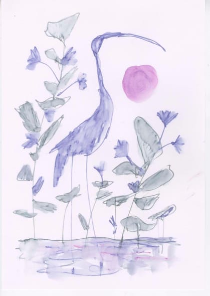 Wading Birds #22, 2021