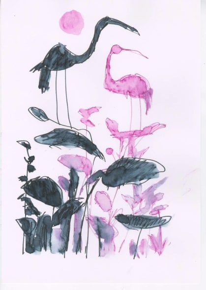 Wading Birds #17, 2021