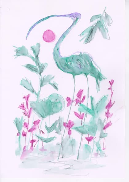 Wading Birds #14, 2021