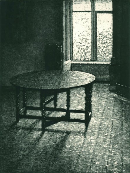 Table Against the Light - Lacock Abbey