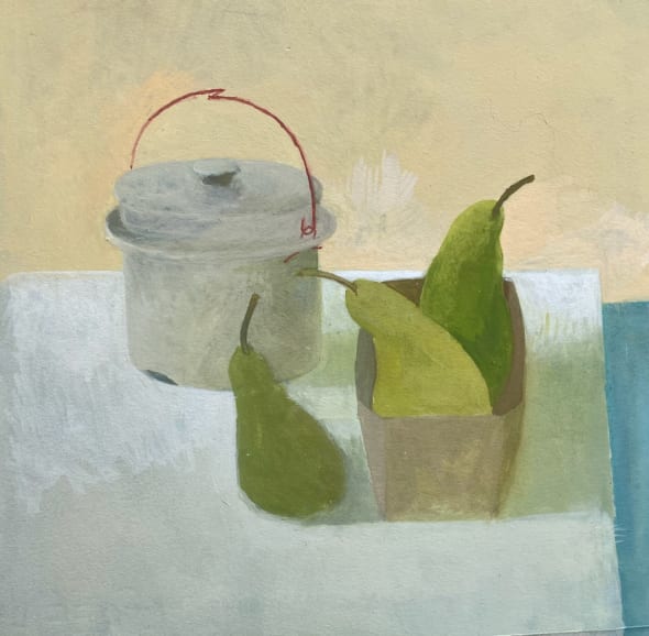 Three Green Pears