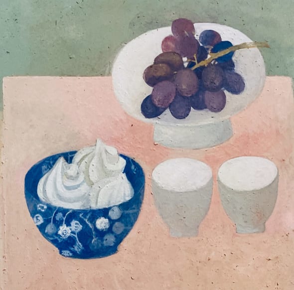 Meringues and Grapes