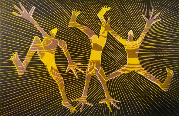 Three swimmers XI