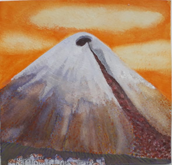 Cotopaxi from Humboldt's Avenue of Volcanoes III