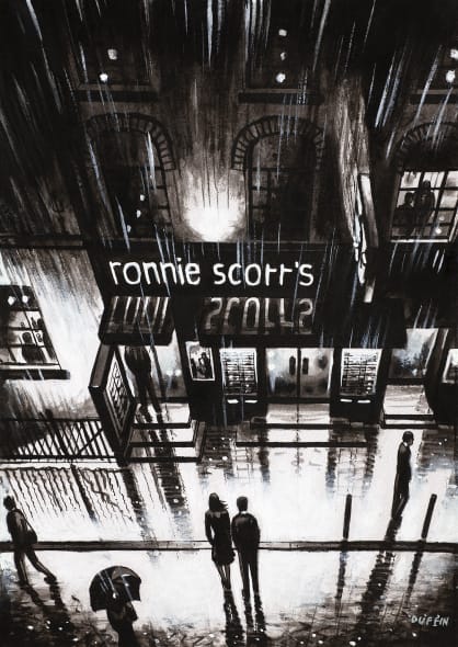 Ronnie Scott's - Black and White Night (study)