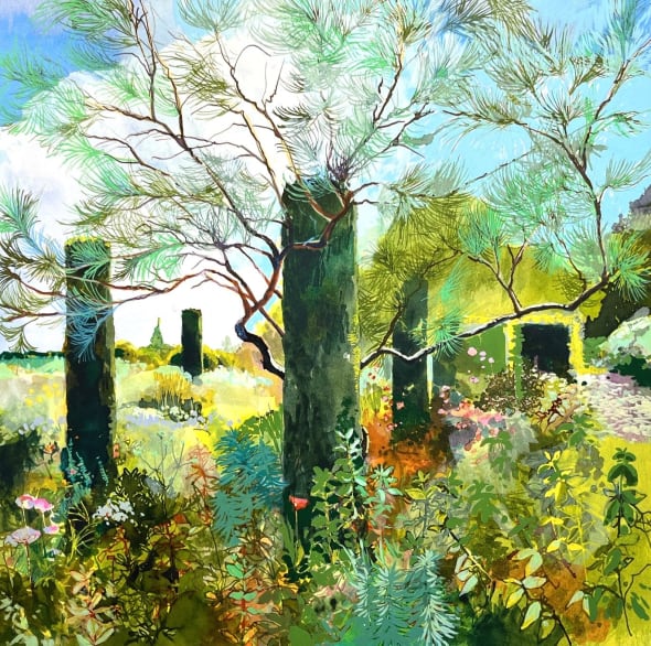 The Walled Garden at Broughton Grange.