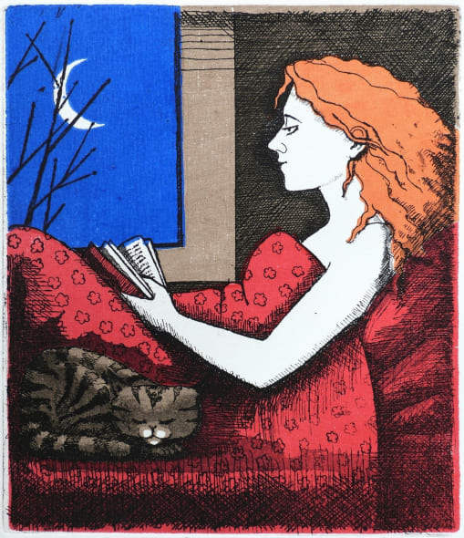 Reading with Cat