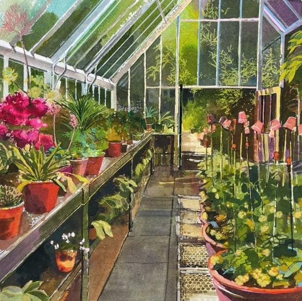 Broughton Grange Glasshouse Benches
