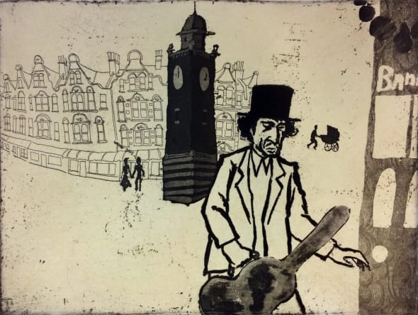 Urban Myths IX - Bob Dylan lost in Crouch End