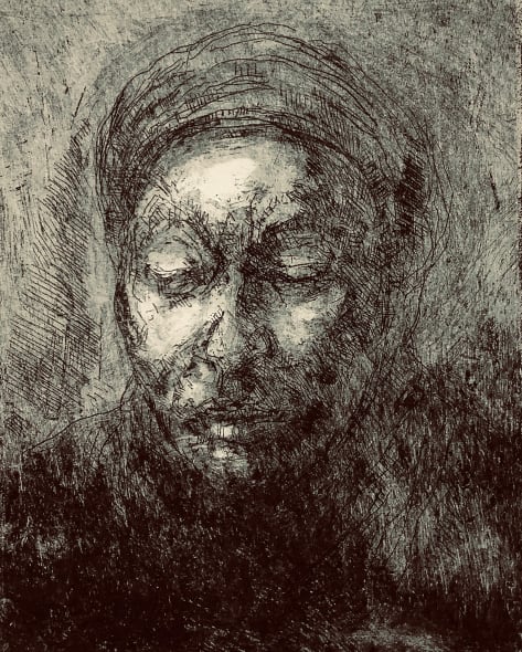 London commuter, from the evening train'