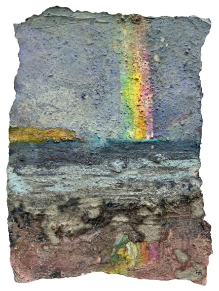 Oxwich Bay Rainbow. Gower Peninsula, S Wales